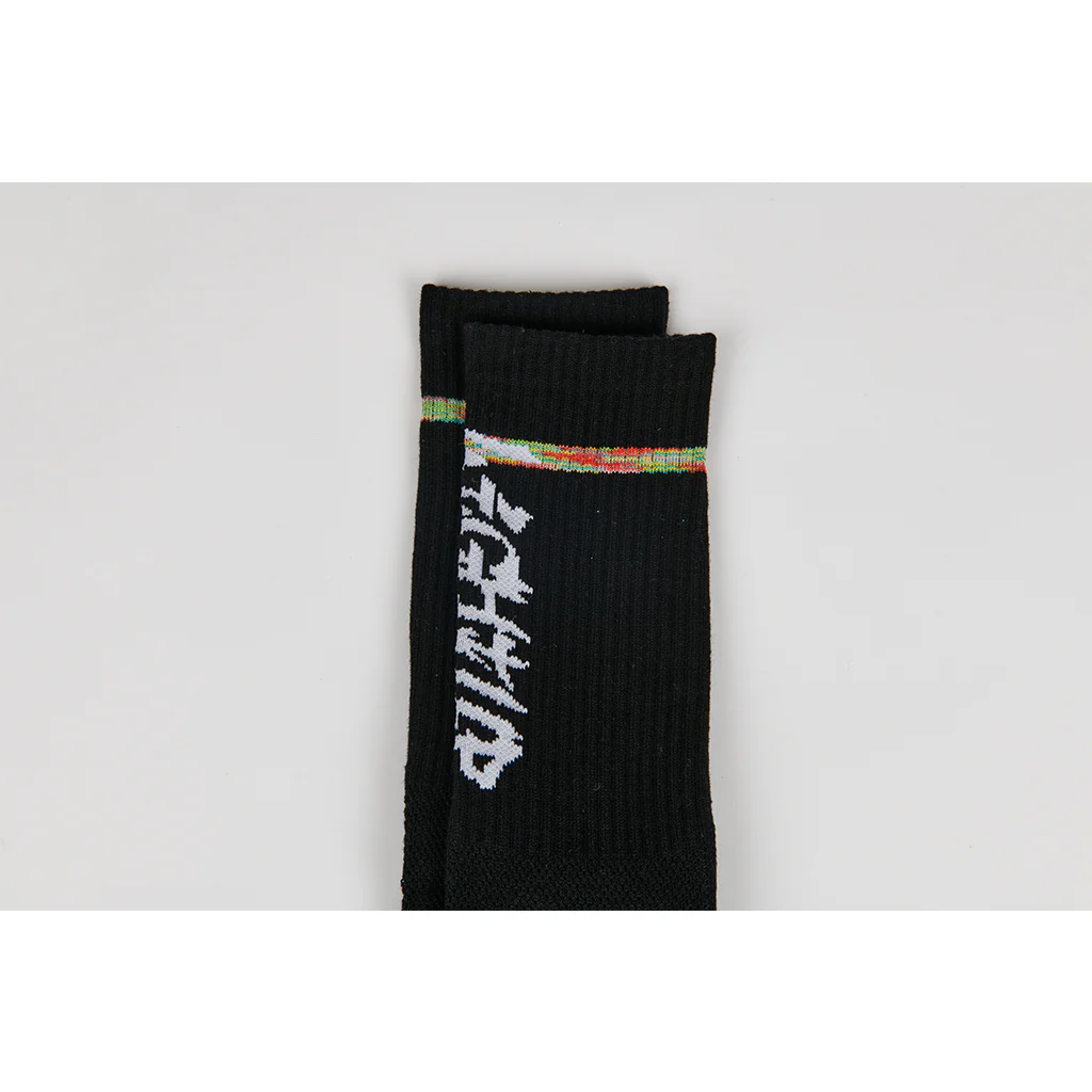 LIGHT UP PRO SOCK: Black - Image 4
