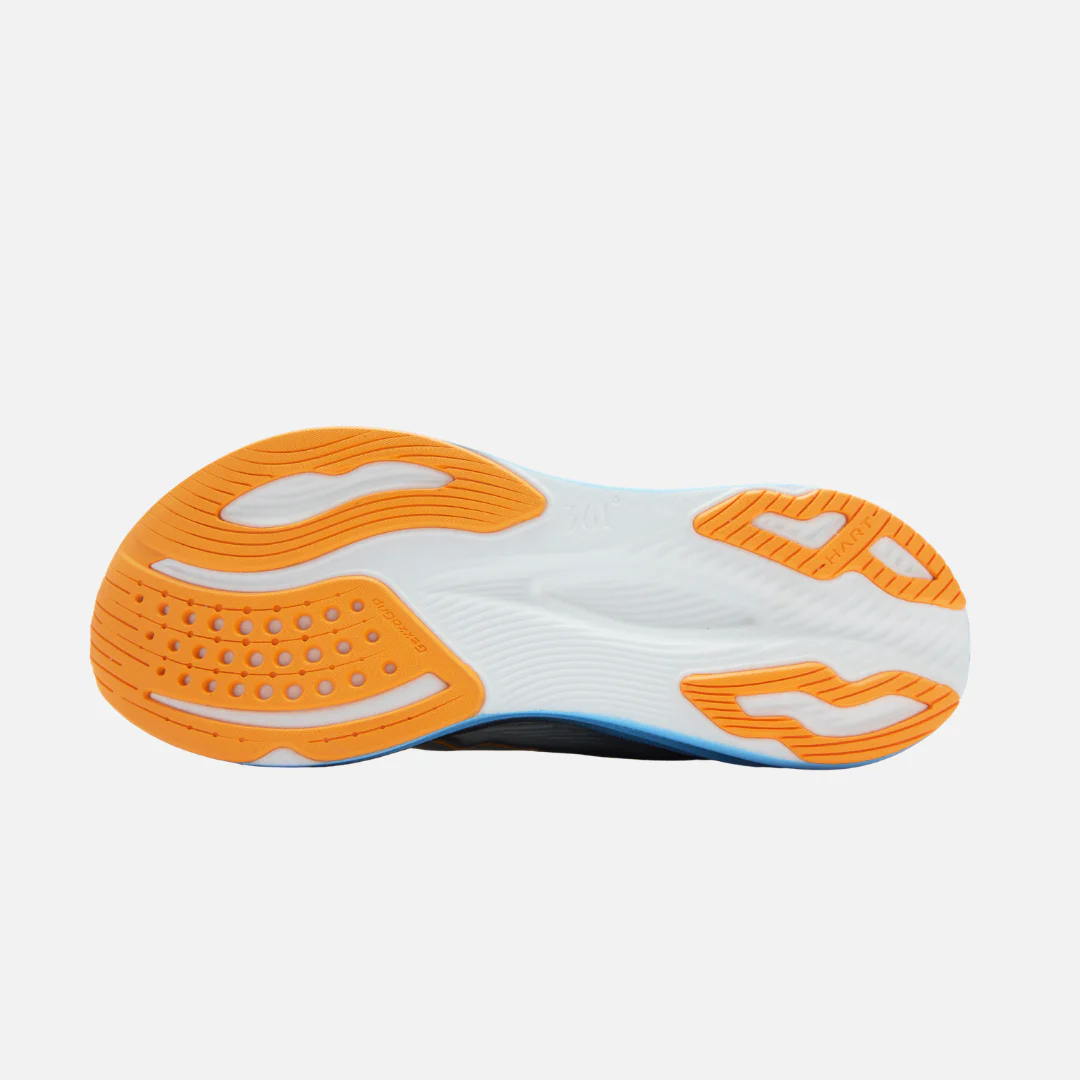 MEN'S 361-CENTAURI 3: Sustained Grey/Neon Orange - Image 4