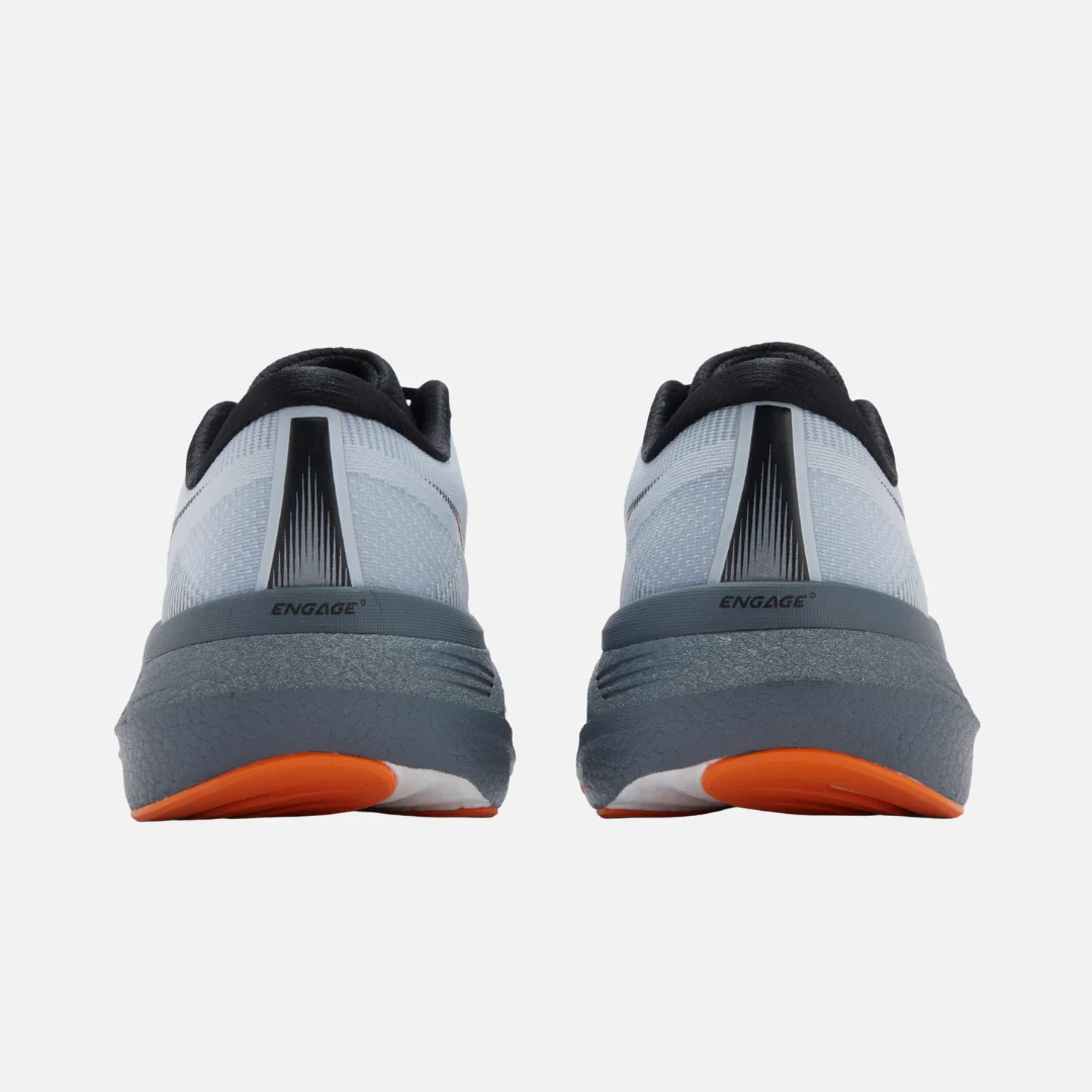 MEN'S 361º PHOENIX 2: Cloud Grey/Orange Peel - Image 6