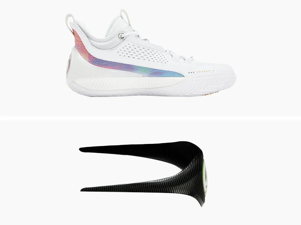 MEN'S Zen VII: White/Blue - Image 5