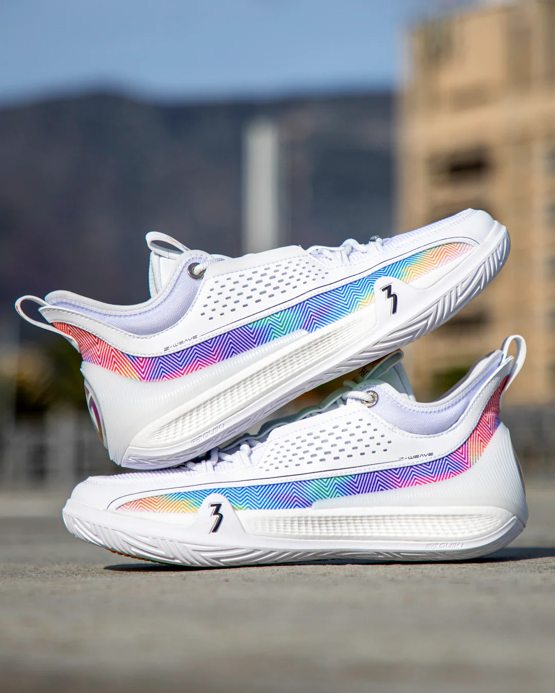 MEN'S Zen VII: White/Blue - Image 7